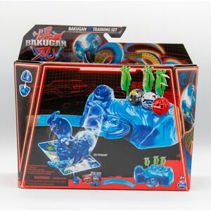 Bakugan Training Set Octogan Blue Action Figure Spin Master New Sealed Box